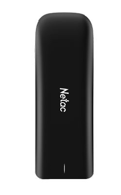 Netac ZX Black 500GB USB 3.2 Gen 2 Type-C External SSD, R/W up to 1050MB/950MB/s, with USB C to A cable and USB C to C cable 3Y wty