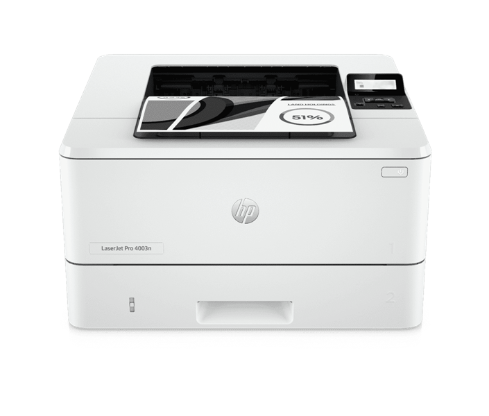 HP LaserJet Pro 4003n (A4, 1200dpi,40 ppm, 256 Mb, 2tray 100+250, USB2.0/GigEth, PS3 , ePrint, AirPrint,  cartridge 1500  pages in box, repl. W1A53A)