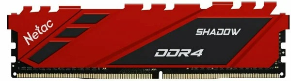 Netac Shadow 8GB DDR4-2666 C19 Red Memory module (DIMM)