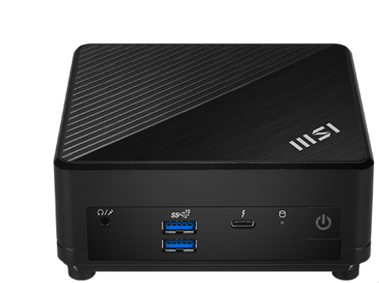 MSI Cubi 5 12M Core i5-1235U (1.3GHz), 8Gb DDR4 SO-DIMM, 512GB SSD M.2, Intel UHD Graphics, noDVD, WiFi, BT, 65W, VESA Mount kit, no keyboard&mouse, NoOS, 1y war-ty