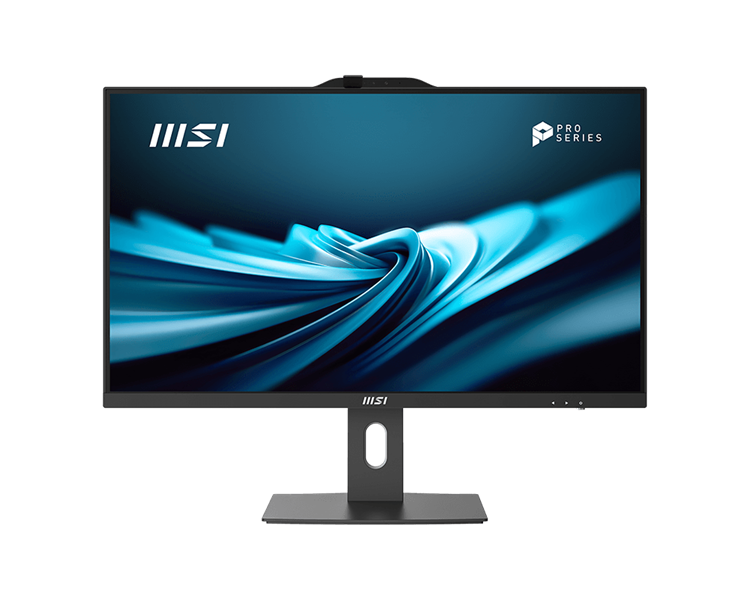 MSI Pro AP272P 14M AiO 27" FHD(1920x1080)IPS AG Non-touch, Core i5-14400 (2.5GHz), 16Gb DDR5(2x8Gb), 512GB SSD M.2, Intel UHD,WiFi,BT,camera, WirelessKB&mouse Eng/Rus,No OS,1y war-ty, Black