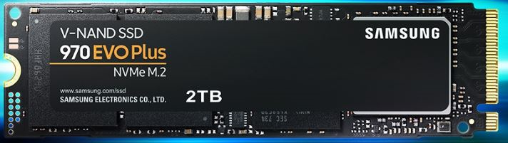 SSD M.2 (PCI-E NVMe) 2Tb (2048GB) Samsung 970 EVO plus (R3500/W3300MB/s) (MZ-V7S2T0BW) 1year