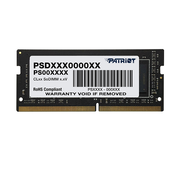 Patriot SL DDR4 8GB 3200MHz SO-DIMM SINGLE 1*8GB CL22 22-22-22-52 1.2V