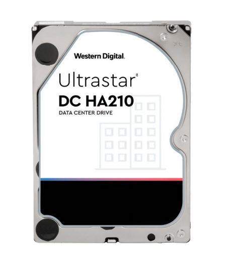 Western Digital Ultrastar DC HA210 HDD 3.5" SATA 2TB, 7200 rpm, 128MB buffer, 512n, 1W10025, 1 year