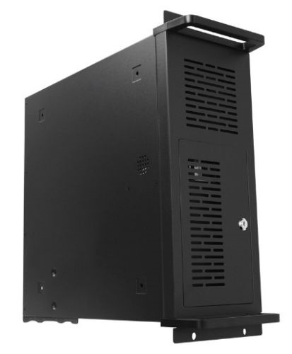 MidiTower Powerman 4U rack-mount TS-4U  _____  USB3.0*2; Front fan 12cm*1; Rear fan 6cm*2; dust filter on the front door, intrusion switch, ATX