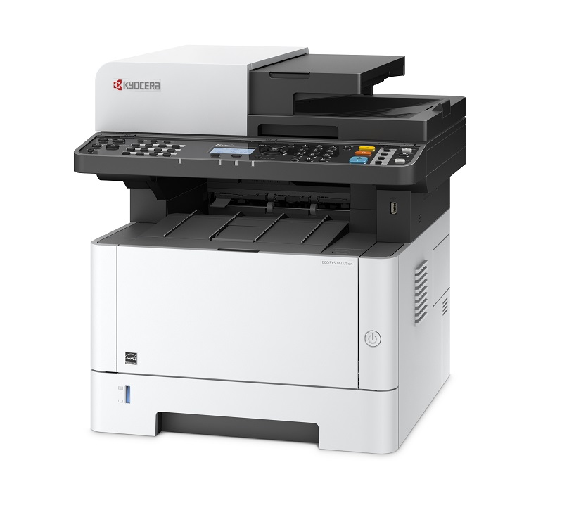 Kyocera  ECOSYS  M2135DN,P/S/C, A4, 35 str/min, 1200 dpi, 512 Mb, USB, LAN, duplex, autopod, start toner 1000 str.)