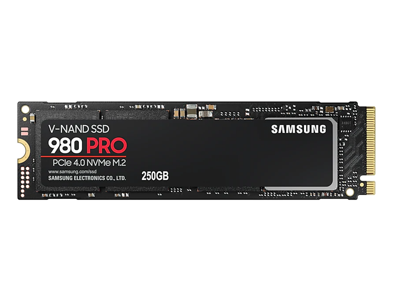 SSD M.2 (PCI-E NVMe) 250Gb Samsung 980 PRO (R6400/W2700MB/s) (MZ-V8P250BW analog MZ-V7P250BW) 1year