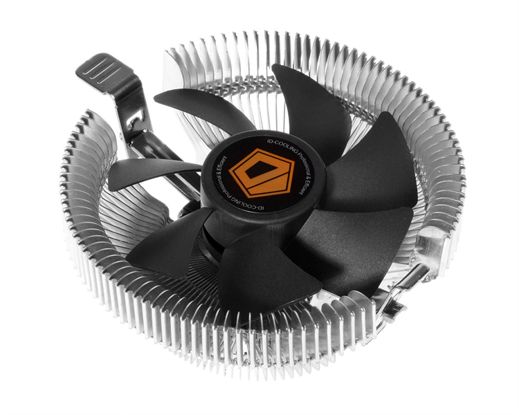 ID-COOLING DK-01 LGA1700/1200/115X/AM4/AM3/+/AM2/+/FM2/+/FM1 (60шт/кор, TDP 95W, PWM, FAN 92mm) RET