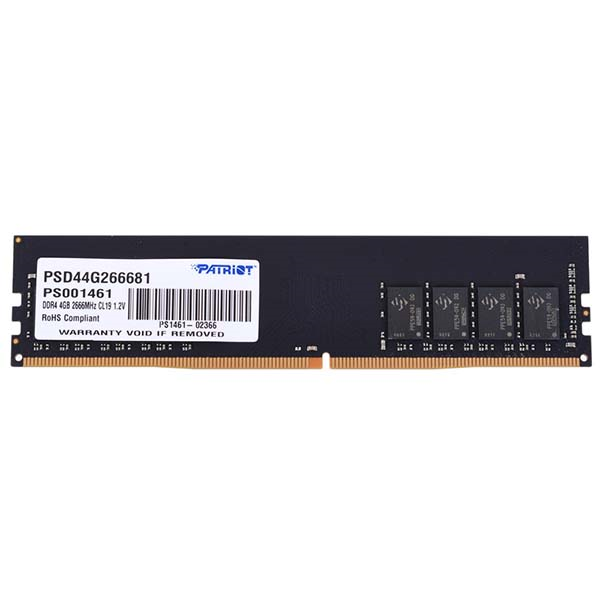 Patriot SL DDR4 DIMM 4GB 2666MHz CL19 1*4GB 19-19-19-43 1.2V