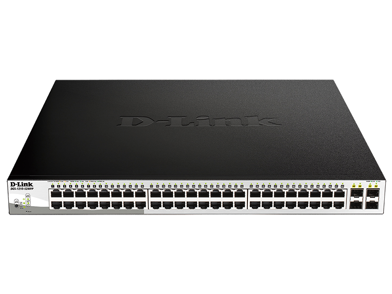 D-Link PROJ Настраиваемый L2 PoE-коммутатор, 48x1000Base-T PoE, 4х1000Base-X SFP, PoE-бюджет 740 Вт, упрощенный интерфейс CLI