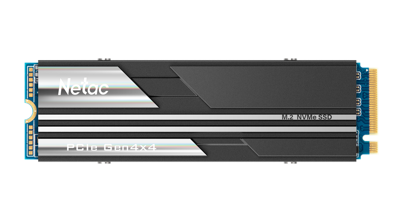 Netac SSD NV5000 500GB PCIe 4 x4 M.2 2280 NVMe 3D NAND, R/W up to 5000/2500MB/s, IOPS(R4K) 200K/440K, TBW 320TB, with heat sink, 5y wty