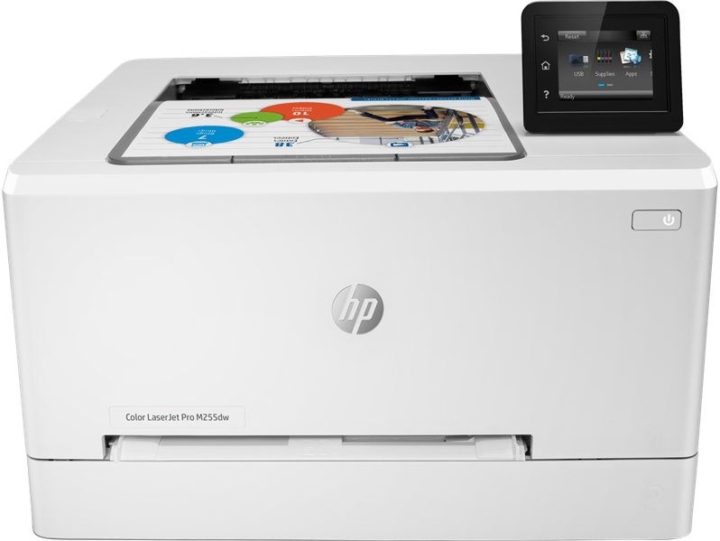 HP Color LaserJet Pro M255dw (A4,  600x600dpi,21(21) ppm, 256 Mb,Duplex,WiFi /USB 2.0/GigEth2 trays 1+250, cartridges 700 b &800 cmy pages in box Repl. T6B60A)