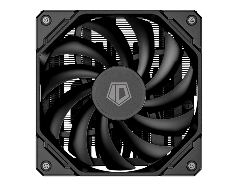 ID-COOLING IS-67-XT BLACK LGA1700/1200/115X/AM5/AM4 низкопрофильный высота 67mm (18шт/кор, TDP 150W, PWM, 6 тепл.трубок + медная база, FAN 120mm) BOX