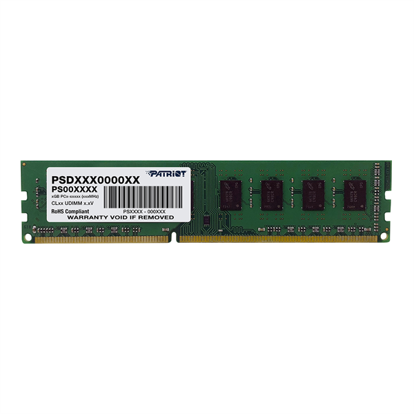 Patriot SL DDR3L DIMM 4GB 1600MHz CL11 1*4GB 11-11-11-28 1.33V