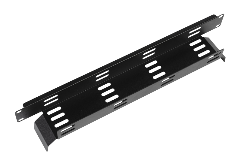 Лоток кабельный горизонтальный 19", цвет черный