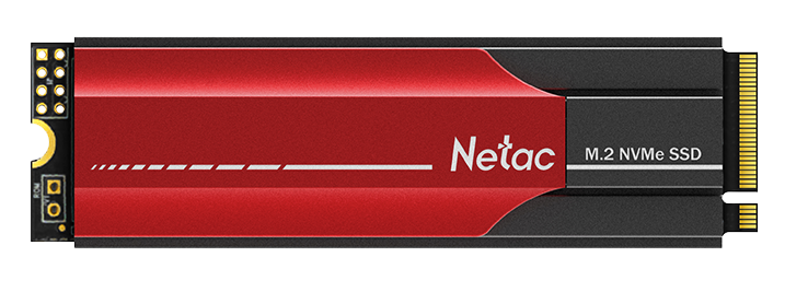 Netac SSD N950E Pro 2TB PCIe 3 x4 M.2 2280 NVMe 3D NAND, R/W up to 3500/3000MB/s, IOPS(R4K) 400K/380K, TBW 1600TB, 2048MB DRAM buffer, with heat sink, 5y wty