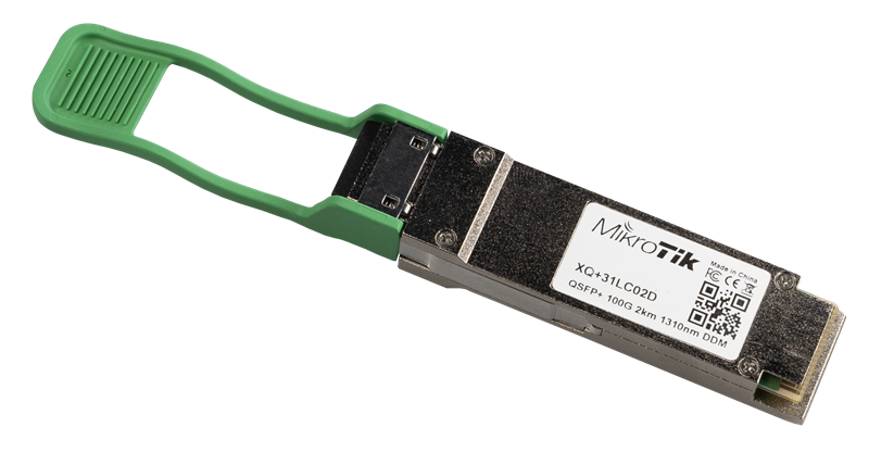 MikroTik QSFP28 optical module XQ+31LC02D, SM, 2km, 100G