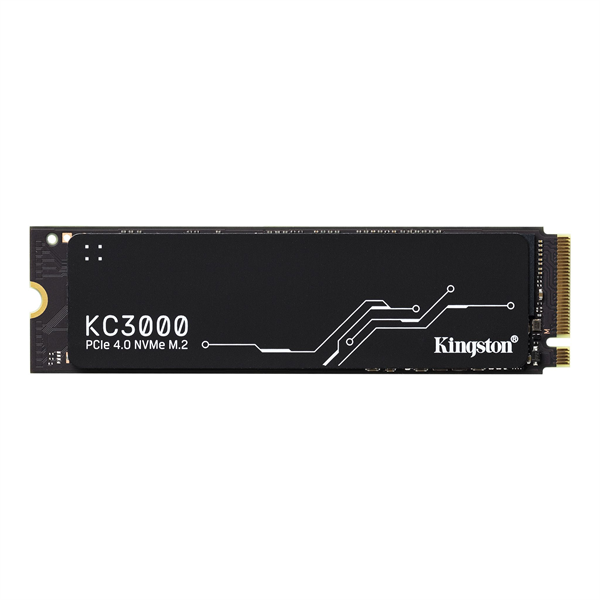 Kingston SSD 512GB KC3000 M.2 2280 PCIe 4.0 x4 NVMe R7000/W3900MB/s 3D TLC MTBF 2M 400TBW Retail 1 year