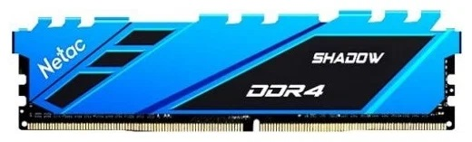 Netac Shadow 8GB DDR4-2666 C19 Blue Memory module (DIMM)