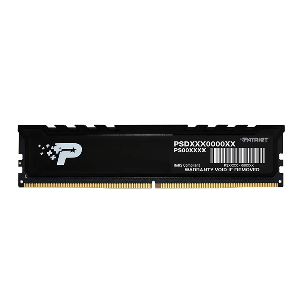 Patriot SL Premium DDR5 DIMM 16GB 4800MHz CL40 1*16GB 40-40-40-77 1.1V with HS