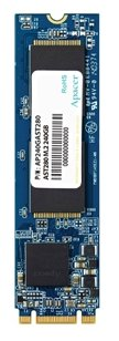 Apacer SSD AST280 240Gb SATA M.2 2280, R520/W495 Mb/s, 3D TLC, MTBF 1,5M, 140TBW, Retail, 3 years (AP240GAST280-1)