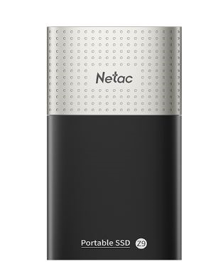 Netac Z9 1TB USB 3.2 Gen 2 Type-C External SSD, R/W up to 550MB/480MB/s,with USB-C to USB-A cable and USB-A to USB-C adapter 3Y wty