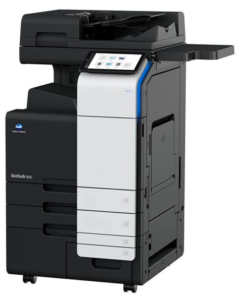 Konica Minolta bizhub 300i (МФУ, A3, 30 стр./мин, без крышки и ADF, без тумбы, без картриджей, без кабеля питания, запуск только инженером платно, замена AA6W021)