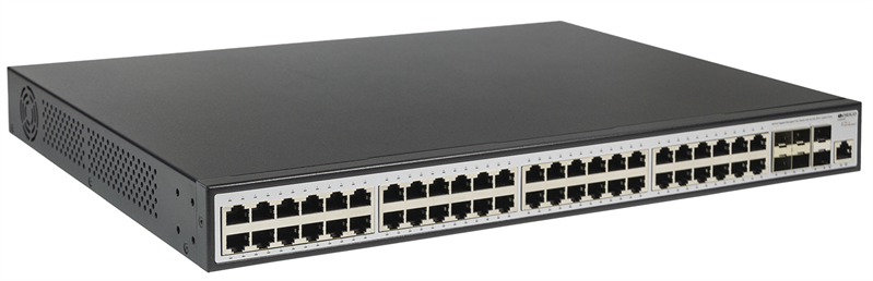 ORIGO Управляемый L3 PoE-коммутатор, 48x1000Base-T PoE, 6x10GBase-X SFP+, PoE-бюджет 880 Вт, консольный порт RJ-45, комплект для установки в 19" стойку