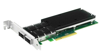 LR-Link NIC PCIe 3.0 x8, 2x40G QSFP+, Intel XL710 chipset