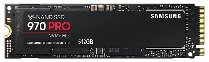 SSD M.2 (PCI-E NVMe) 512Gb Samsung 970 PRO (R3500/W2300MB/s) (MZ-V7P512BW) 1year