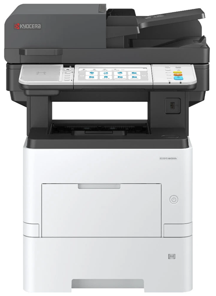 Kyocera ECOSYS MA5500ifx (замена M3655idn), P/C/S/F, ч/б лазерный, A4, 55 стр/мин, 1200x1200 dpi, 1,5 Гб, USB 2.0, Network, HyPAS, лоток 500 л., Duplex, автопод.