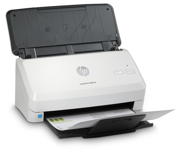 HP ScanJet Pro 3000 s4 (CIS, A4, 600 dpi, USB 3.0, ADF 50 sheets, Duplex, 40 ppm/80 ipm, (replace L2753A))