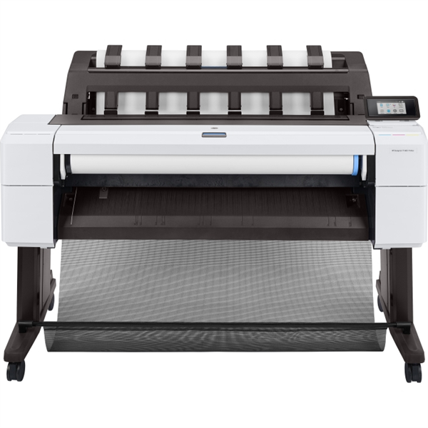 HP DesignJet T1600dr (36",2400x1200dpi, 3 A1 ppm, 128Gb(virtual), 500Gb Enc. HDD, GigEth, stand, media bin, output tray 100, sheetfeed, 2 rollfeed,autocutte6 cartr.,repl. L2Y23A)