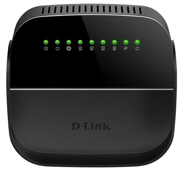 D-Link Беспроводной маршрутизатор N150 ADSL2+, 2,4 ГГц, 4x100Base-TX LAN, 1xDSL, Annex A, 1 внутренняя антенна 3 дБи, поддержка Ethernet WAN