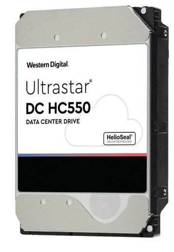 Western Digital Ultrastar DC HС550 HDD 3.5" SATA 16Tb, 7200rpm, 512MB buffer, 512e (0F38462), 1 year