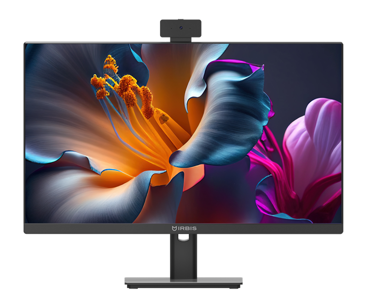 IRBIS SmartAIO 24; 23.8“(i5-12400;16GB/512GB;IPS;16:9;1920x1080x100Hz;1000:1;250Cd/m2;5ms;HDMI(out);VGA;USB-C;4*USB2.0;2*USB3.1;RJ45;WebC 5MP;WIFI6;BT5.0;Tilt;HAS;Piv;Spk2*3W;keyb+m;Win11Pro(Китай)