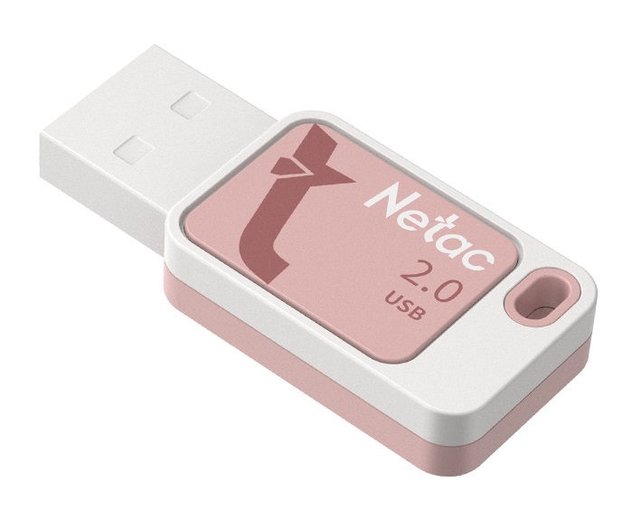 Netac UA31 Pink USB2.0 Flash Drive 64GB