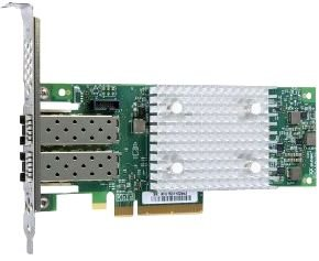 Qlogic QLE2692-SR-CK 16Gb Dual Port FC HBA, x8 PCIe, SR LC multi-mode optic, 1 year