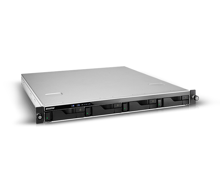 ASUSTOR AS6504RS 4Bay/Intel Atom C3538, 2.1GHz/8GB DDR4/noHDD,LFF(HDD,SSD),/2x1GbE(LAN)/4xUSB3.2