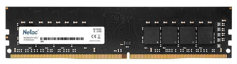 Netac Basic DIMM 16GB DDR4-3200 (PC4-25600) C22 22-22-22-52 1.2V Memory module