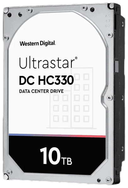 Western Digital Ultrastar DC HС330 HDD 3.5" SAS 10Tb, 7200rpm, 256MB buffer, 512e/4kN, (0B42258), 1 year