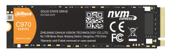 Dahua SSD C970 1TB M.2 2280 PCIe4x4 3D NAND TLC, R/W up to 4450/4280MB/s, IOPS(R4K) 677K/763K, TBW 2000TB 3y wty