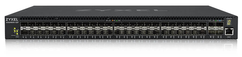 L3 Core коммутатор Zyxel XGS4600-52F, rack 19", 48xSFP, 4xSFP+, 2 блока питания в комплекте