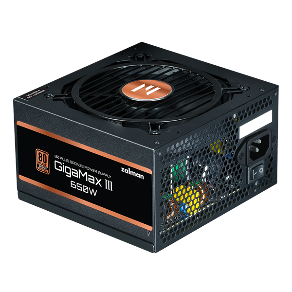 Zalman ZM650-GV3, 650W, ATX12V v3.0, Gen 5.0, APFC, 12cm Fan, 80+ Bronze, Retail