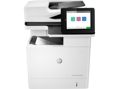 HP LaserJet Managed MFP E62655dn Printer (p/c/s, A4,1200dpi,52ppm,1,5Gb,16Gb eMMC,2 trays 100+550,ADF150,Duplex,USB/GigEth,cartridge in box)