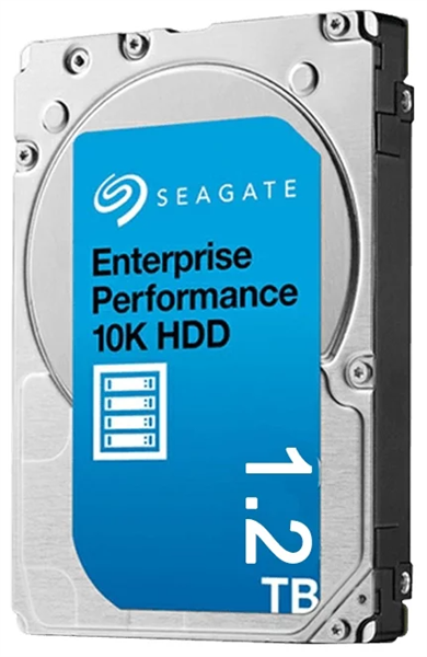 Seagate Exos 10E2400 HDD 2,5" SAS 1,2Tb, SAS 12Гбит/с, 10000 rpm, 128Mb buffer, 512n, 15mm, ST1200MM0009, 1 year