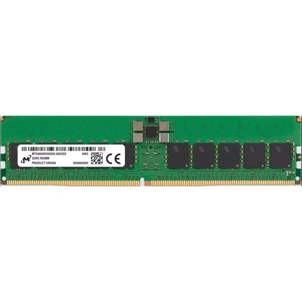 Micron DDR5 RDIMM 64GB 2Rx4 4800 MHz ECC Registered MTC40F2046S1RC48BA1, 1 year, OEM