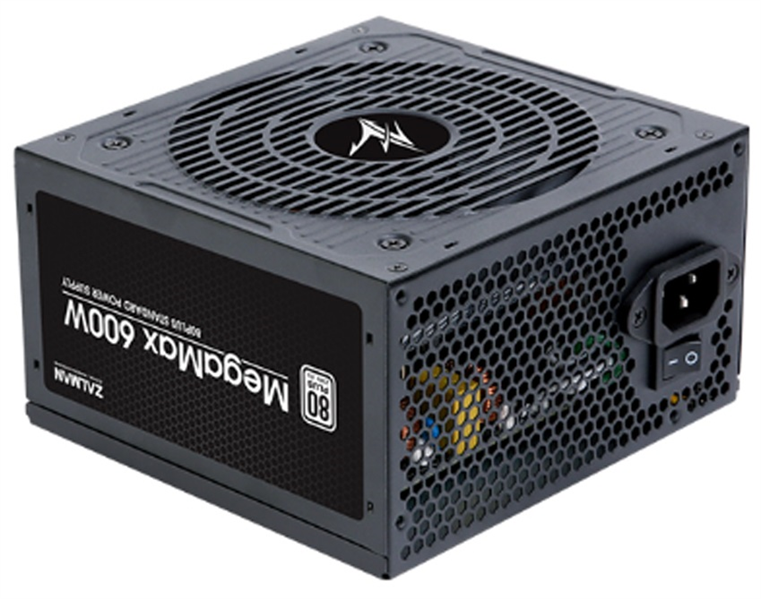 Zalman ZM600-TXII (V2), 600W, ATX12V v2.31, APFC, 12cm Fan, 80+ 230V EU, Retail