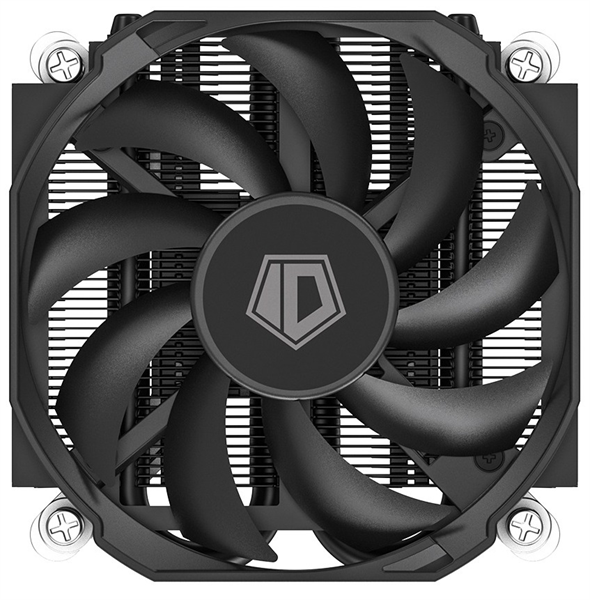 ID-COOLING IS-28i BLACK LGA1851/1700/1200/115X низкопрофильный высота 28mm (48шт/кор, TDP 65W, PWM, 2 тепл.трубки, медная база, FAN 92mm) BOX