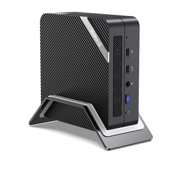 IRBIS Smartdesk mini PC Ryzen 5 5625U (6C/12T - 2.3Ghz), 2x8GB DDR4 2666, 256GB SSD M.2, Radeon Graphics, WiFi6, BT, 2xHDMI, 2xUSB Type-C, 1xRJ45, fTPM2.0, Mount, Win 11 Pro, 1Y